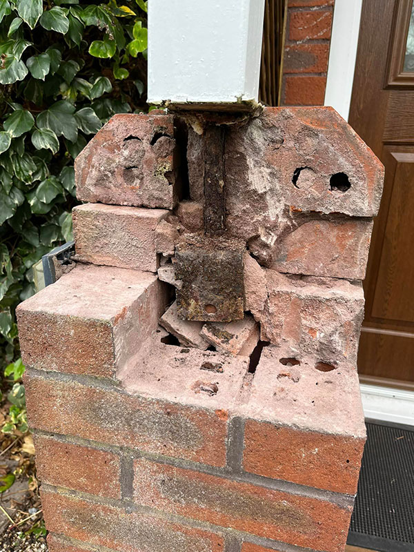 Total Home & Garden Handyman Services | Handyman Crewe | Replacing Brickwork